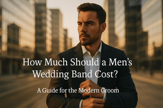 How Much Should a Men’s Wedding Band Cost? A Guide for the Modern Groom - Alpha Rings