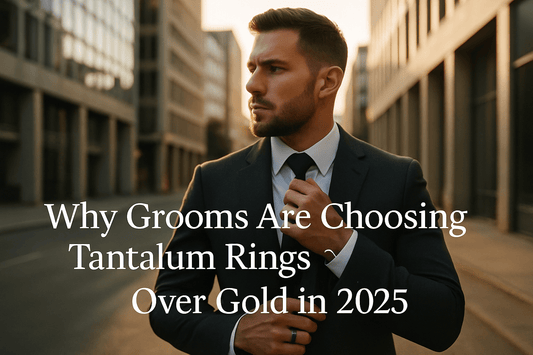 Why Grooms Are Choosing Tantalum Rings Over Gold in 2025 - Alpha Rings