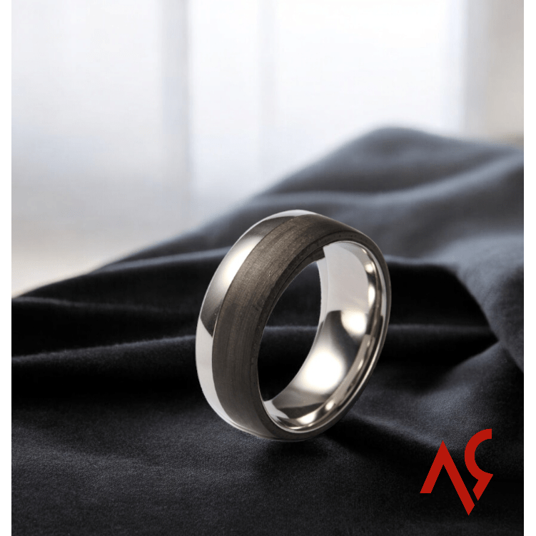 The Centurion men's wedding band – side view