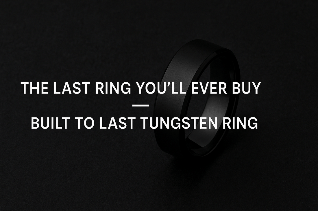 This Might Be the Last Ring You Ever Buy — Here’s Why Tungsten Rings Are Built to Last - Alpha Rings