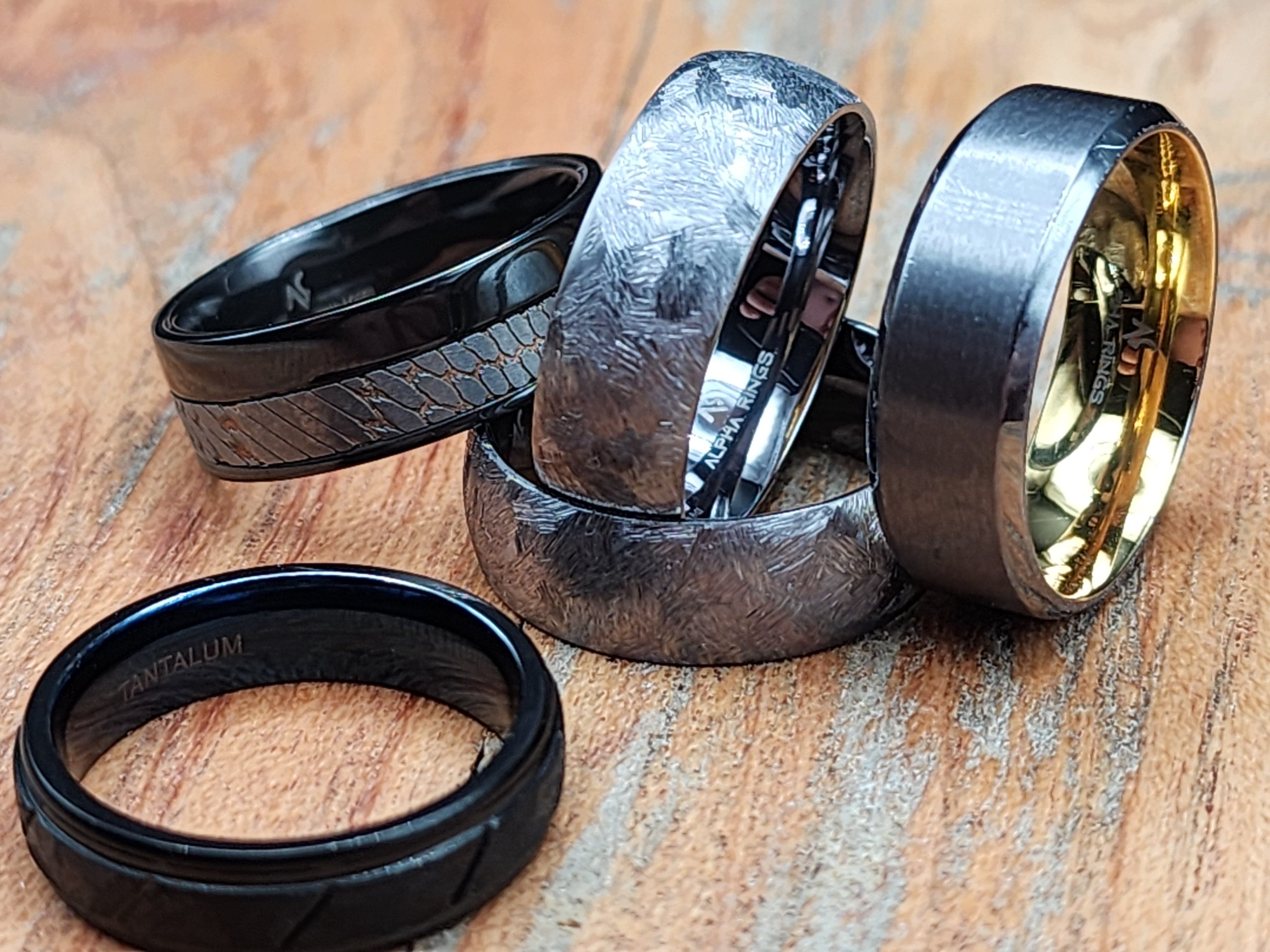 Discover the Perfect Material for Your Style at Alpha Rings