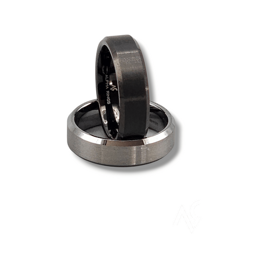 The Maverick – 7mm Tungsten Wedding Band